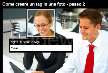 INSERIMENTO TAG SUL VOLTO