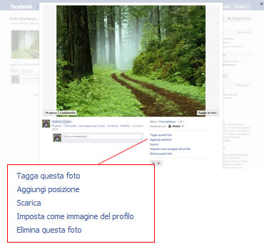COME ELIMINARE FOTO