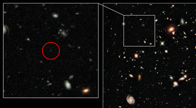 foto galassia lontana