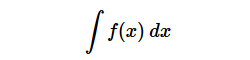 l'integrale indefinito di una funzione