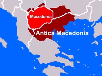 MAPPA ANTICA MACEDONIA