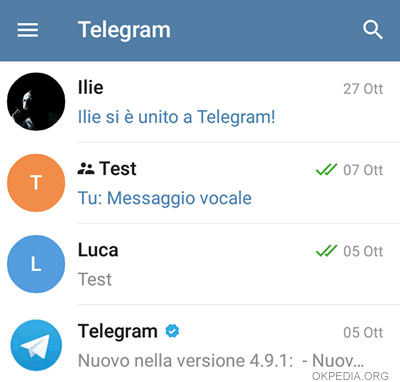 installazione telegram