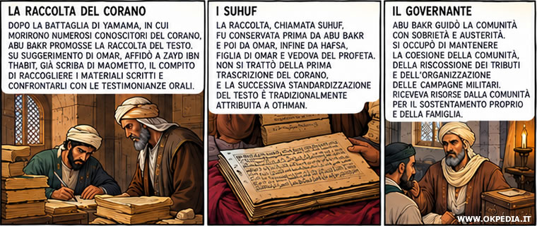 la raccolta del Corano