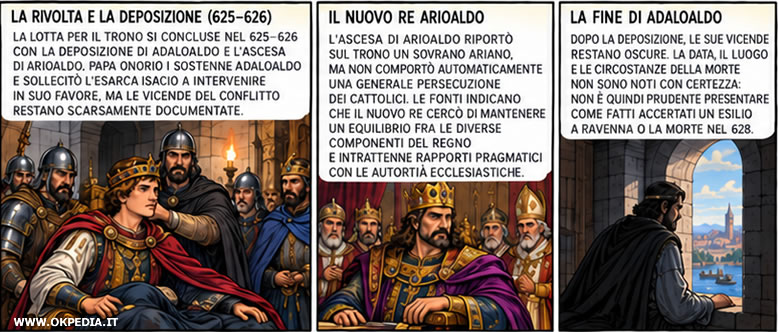 la deposizione di Adaloaldo