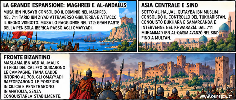 l'espansione del califfato