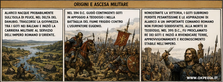 le origini e la carriera militare