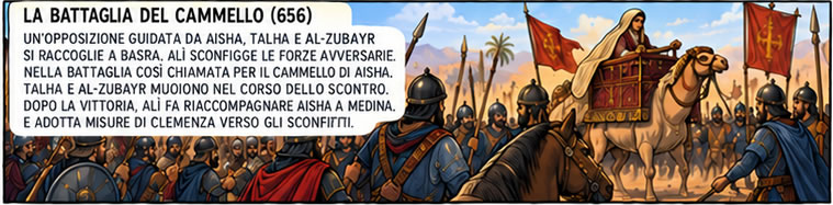 la battaglia del Cammello