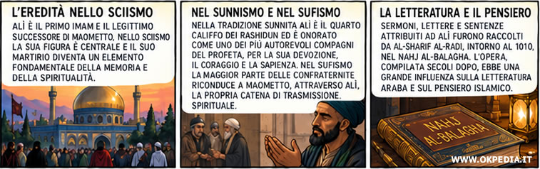 l'eredità di Alì nella tradizione sciita e sunnita