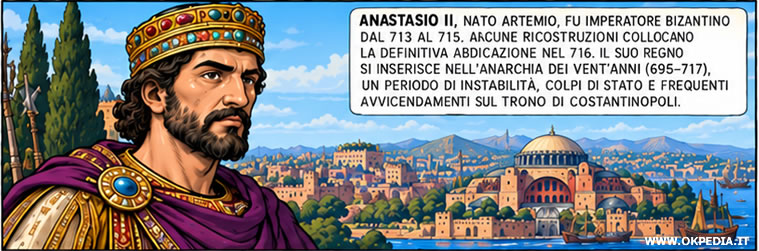 l'imperatore Anastasio II