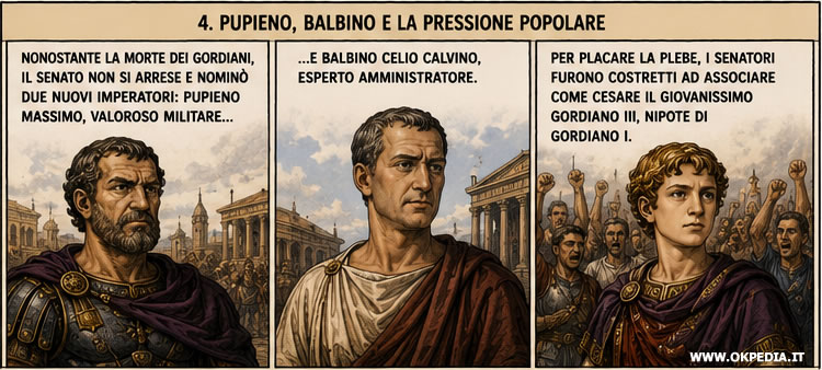 I nuovi imperatori contro Massimino