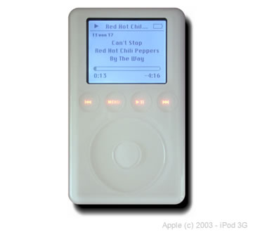Apple iPod 3G - terza generazione