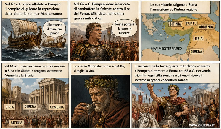 le vittorie militari in oriente