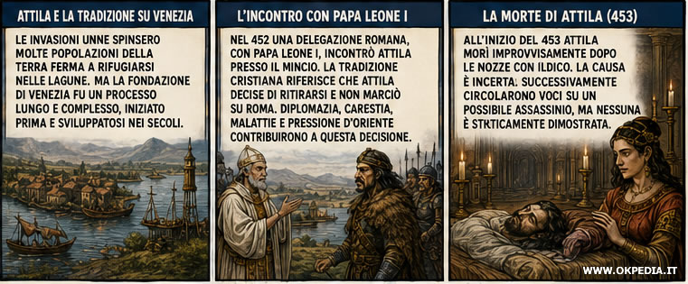 L'incontro con papa Leone I e il ritiro dall'Italia