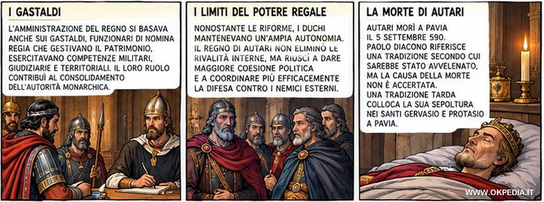 la morte di Autari
