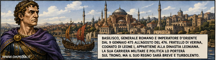 l'imperatore d'oriente Basilisco
