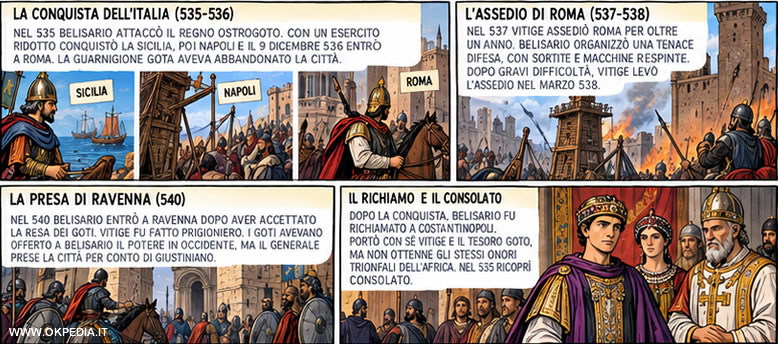 La guerra greco-gotica