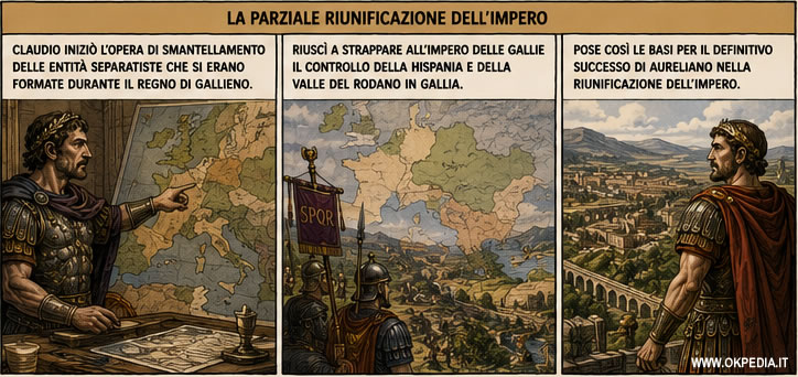 la parziale riunificazione dell'Italia