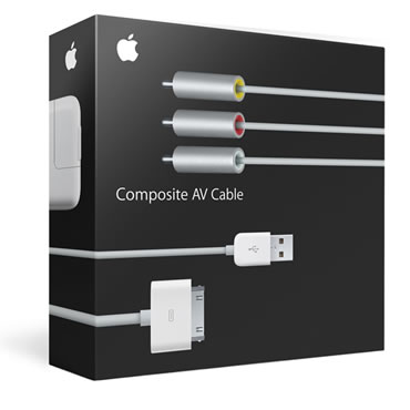 COMPOSITE AV CABLE APPLE