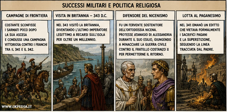 le campagne militari e la politica religiosa
