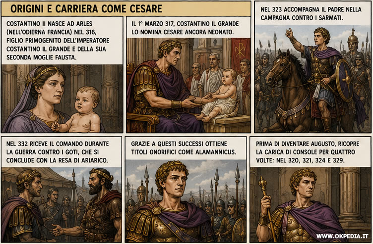 l'ascesa di Costantino II