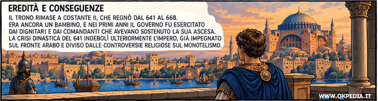 la successione a Costante III