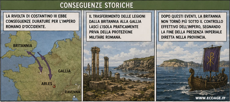l'abbandono della Britannia