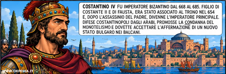 l'imperatore Costantino IV