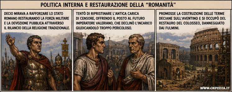 la politica interna di Decio