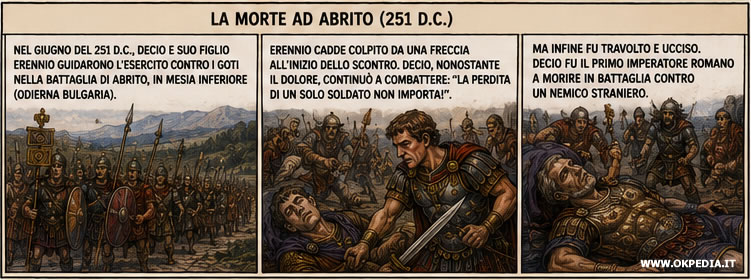 la morte dell'imperatore