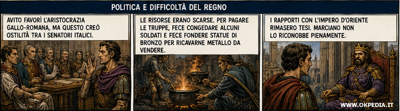i problemi economici di Roma dopo il sacco