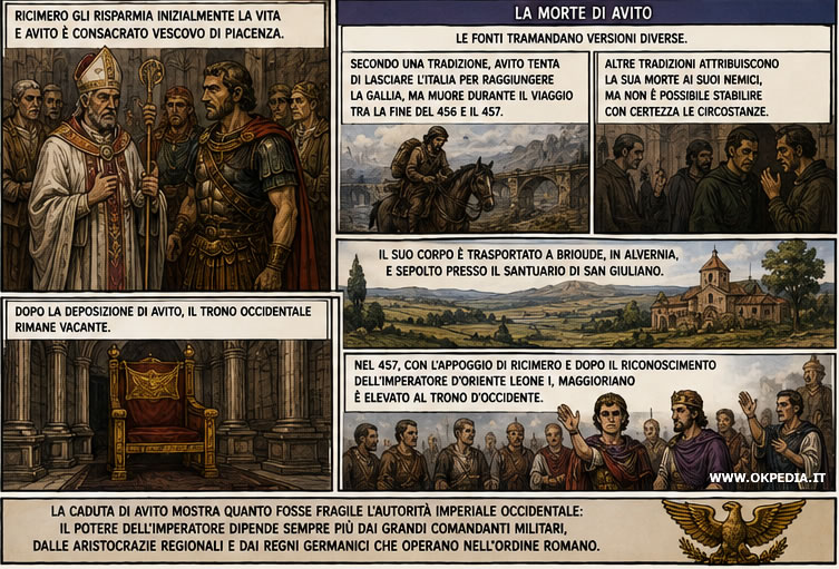 la morte di Avito