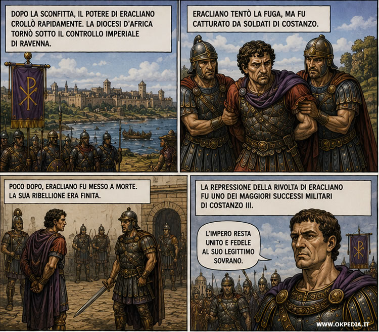 la fine di Eracliano