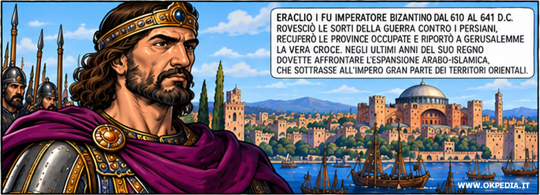 l'imperatore bizantino Eraclio