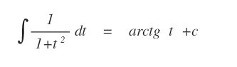 la forma equivalente dell'integrale