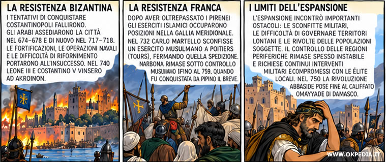 I limiti dell'espansione araba