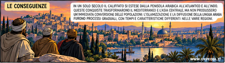 gli effetti dell'espansionismo arabo