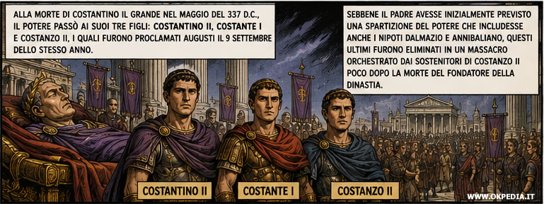 la successione di Costantino