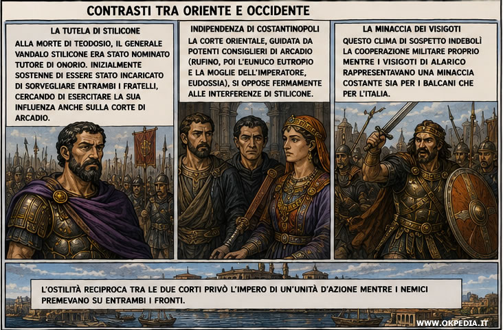 i contrasti tra oriente e occidente