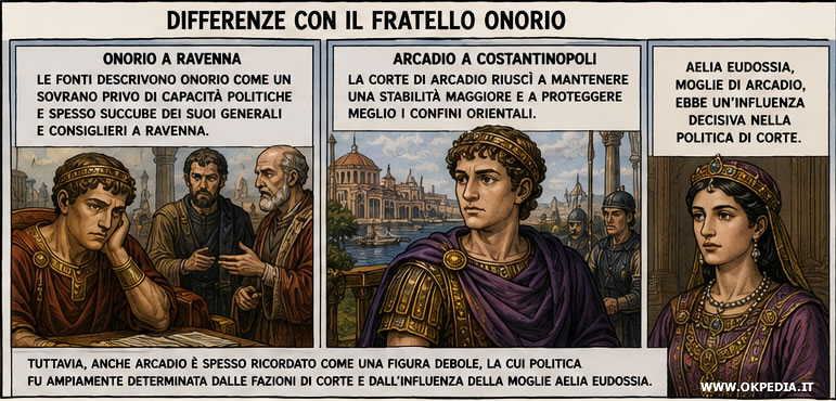 le differenze tra i due imperatori