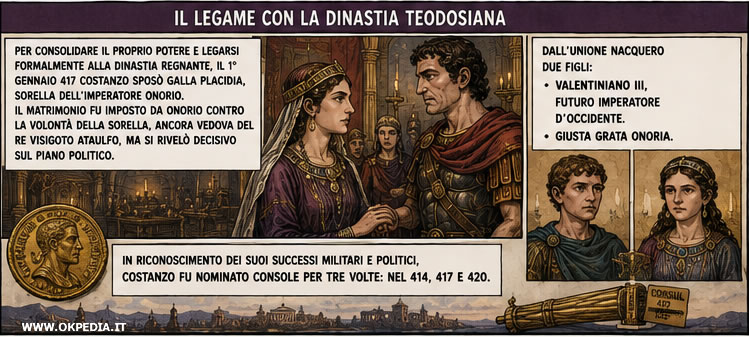 l'ingresso nella dinastia teodosiana