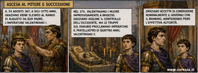 l'ascesa a capo dell'impero