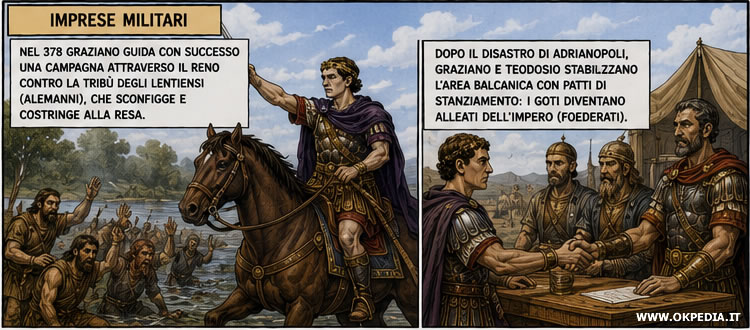 le campagne militari e l'accordo con i Goti