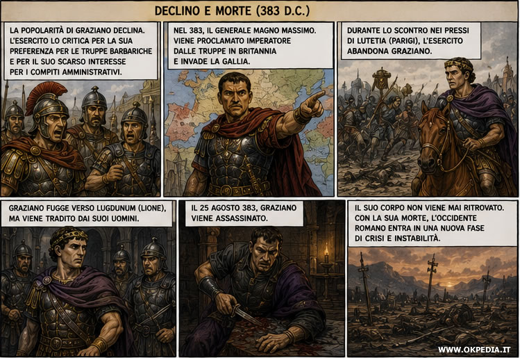 la morte dell'imperatore