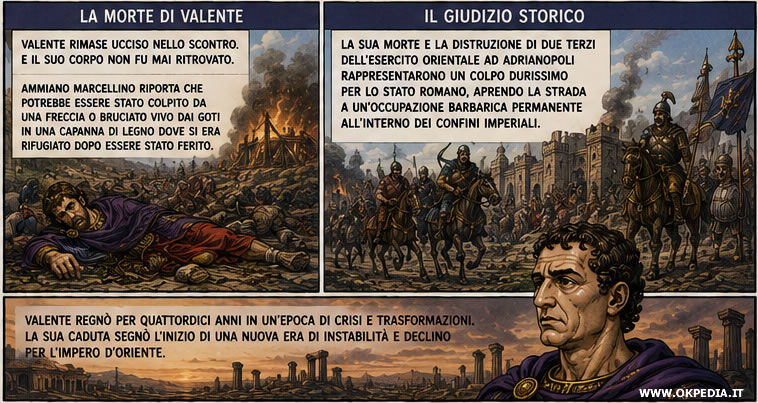 La morte di Valente