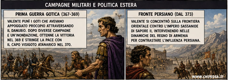 le campagne militari di Valente