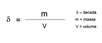 FORMULA DENSITA'