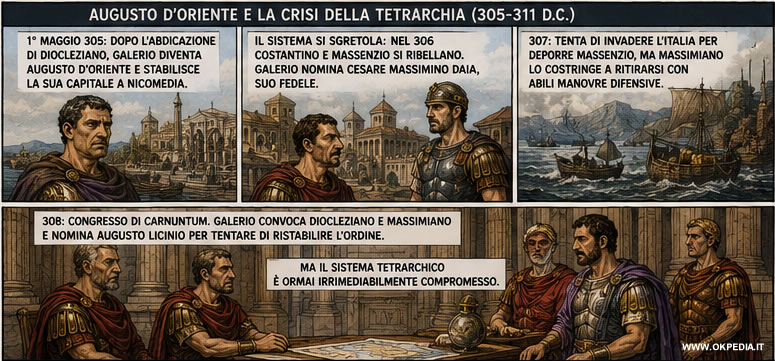 la crisi della tetrarchia