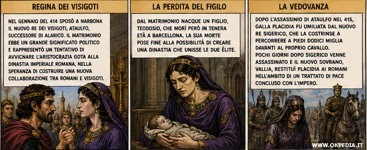 il matrimonio con Ataulfo e il ritorno a Roma