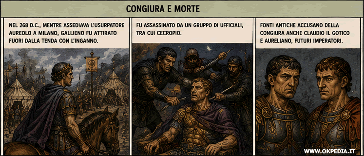 la morte di Gallieno