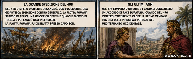 la fallimentare spedizione navale romana del 468 contro i vandali